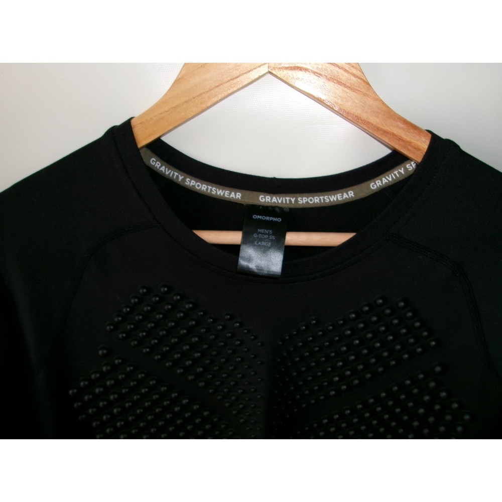 OMORPHO Men's Weighted G‑Top Shirt Size L Black Fitness Training – Used Wear - Picture 2 of 5